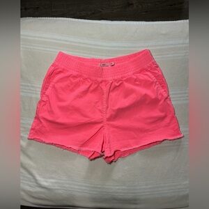Vineyard Vines Neon Pink High-Waist Casual Shorts NWOT